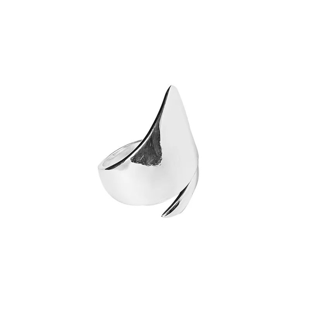 Polished Wrap Ring | 925 Sterling Silver Adjustable - Picture 9 of 15